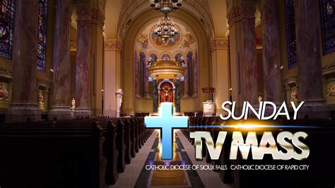 While there is no substitute for attending the Holy Sacrifice of the Mass in person and receiving the Blessed Sacrament, the Basilica is committed to ensuring that Catholics throughout the world can experience the liturgy and hear the Gospel every Sunday through the livestream of our 12 Noon Mass and Mass in Spanish at 230 p. . Sunday tv mass